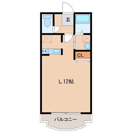 イストワール岩渕Ⅴの物件間取画像